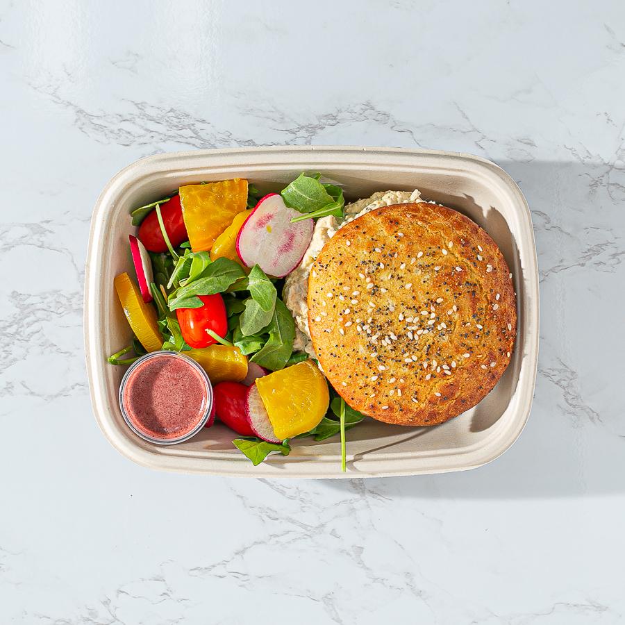 Overhead picture of food