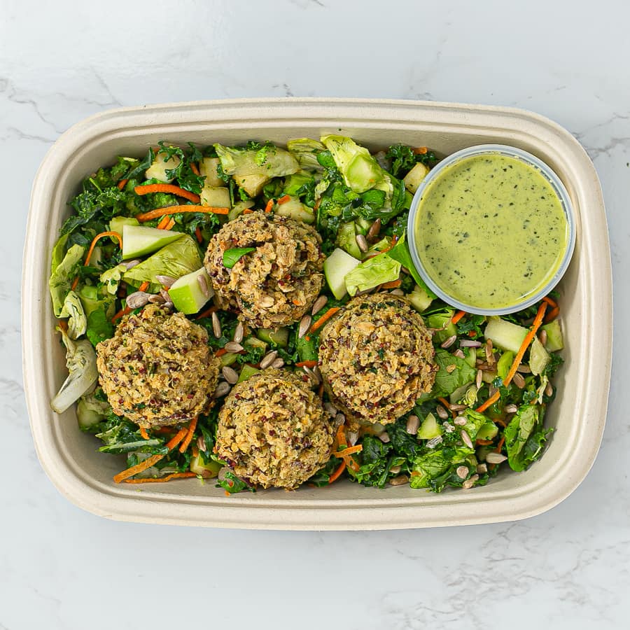 Overhead picture of food