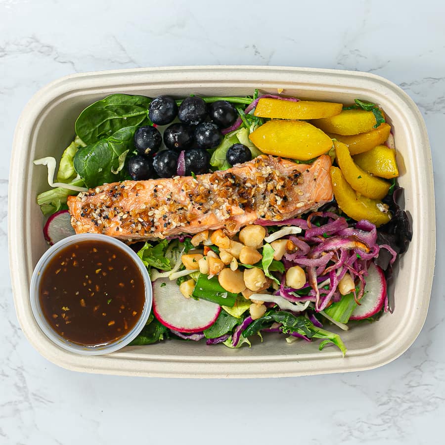 Overhead picture of food