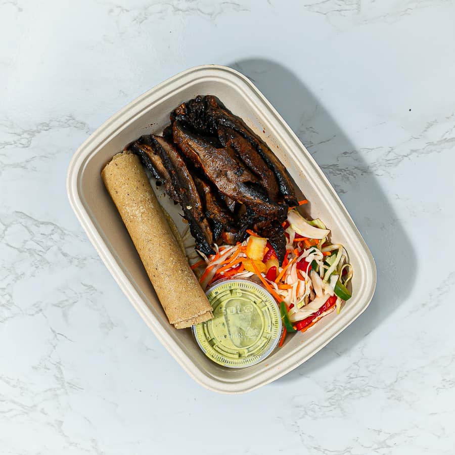 Overhead picture of food