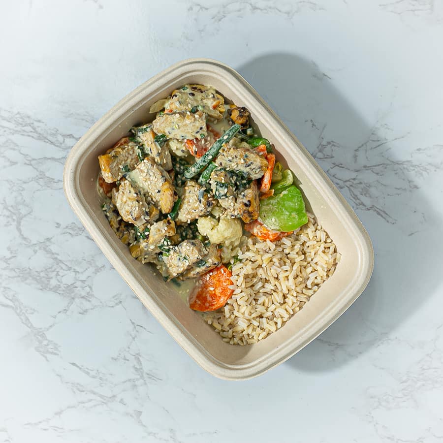 Overhead picture of food